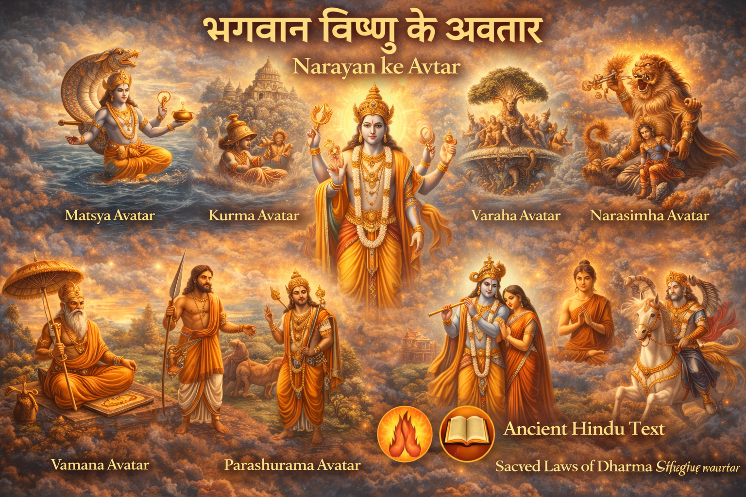 भगवान विष्णु के अवतार | Narayan ke Avtar